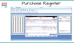 Shopbook Free Accounting Software - Purchase Register