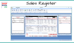 Shopbook Free Accounting Software - Sales Register